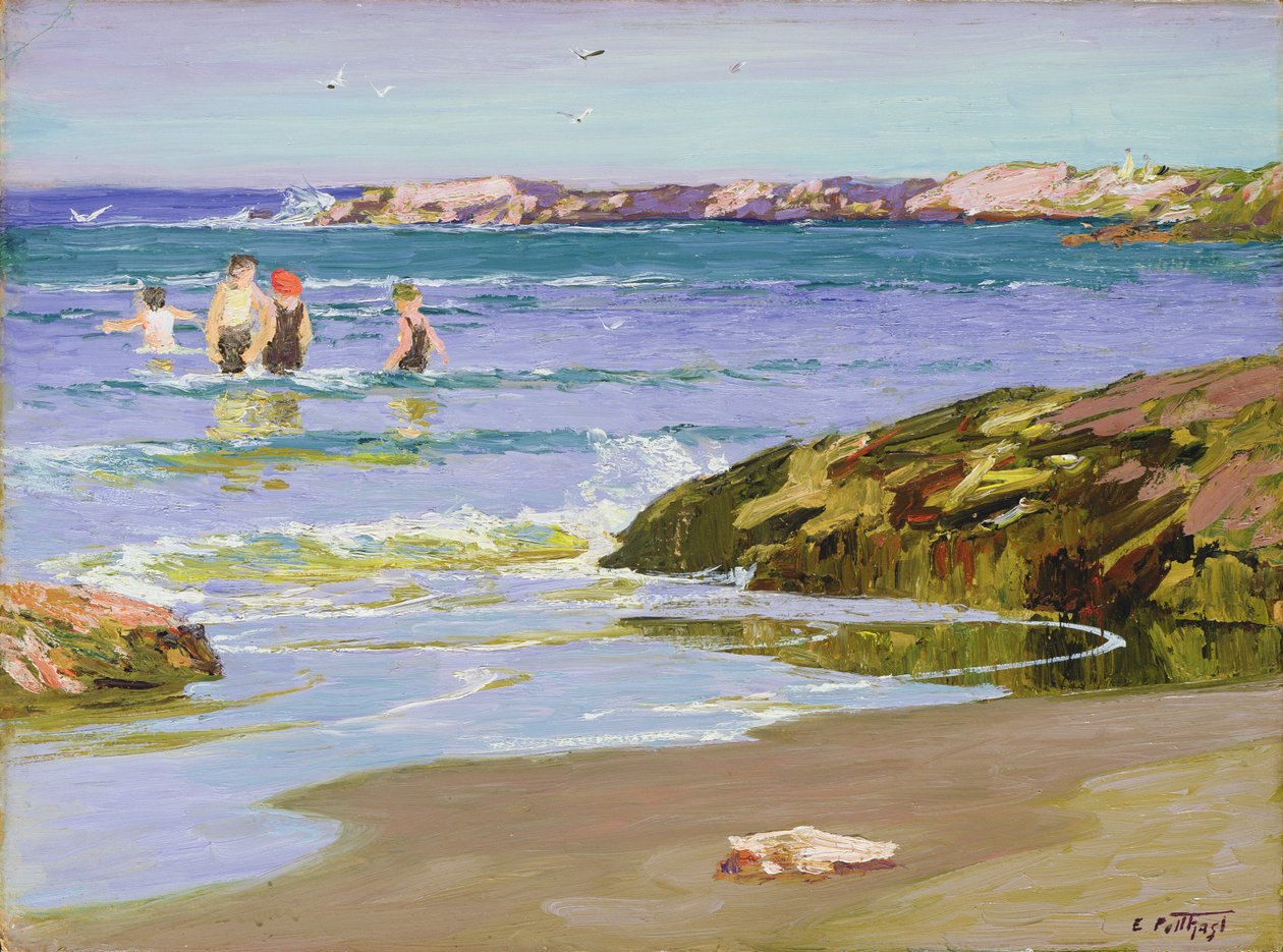 Bassa marea, c.1915 da Edward Henry Potthast