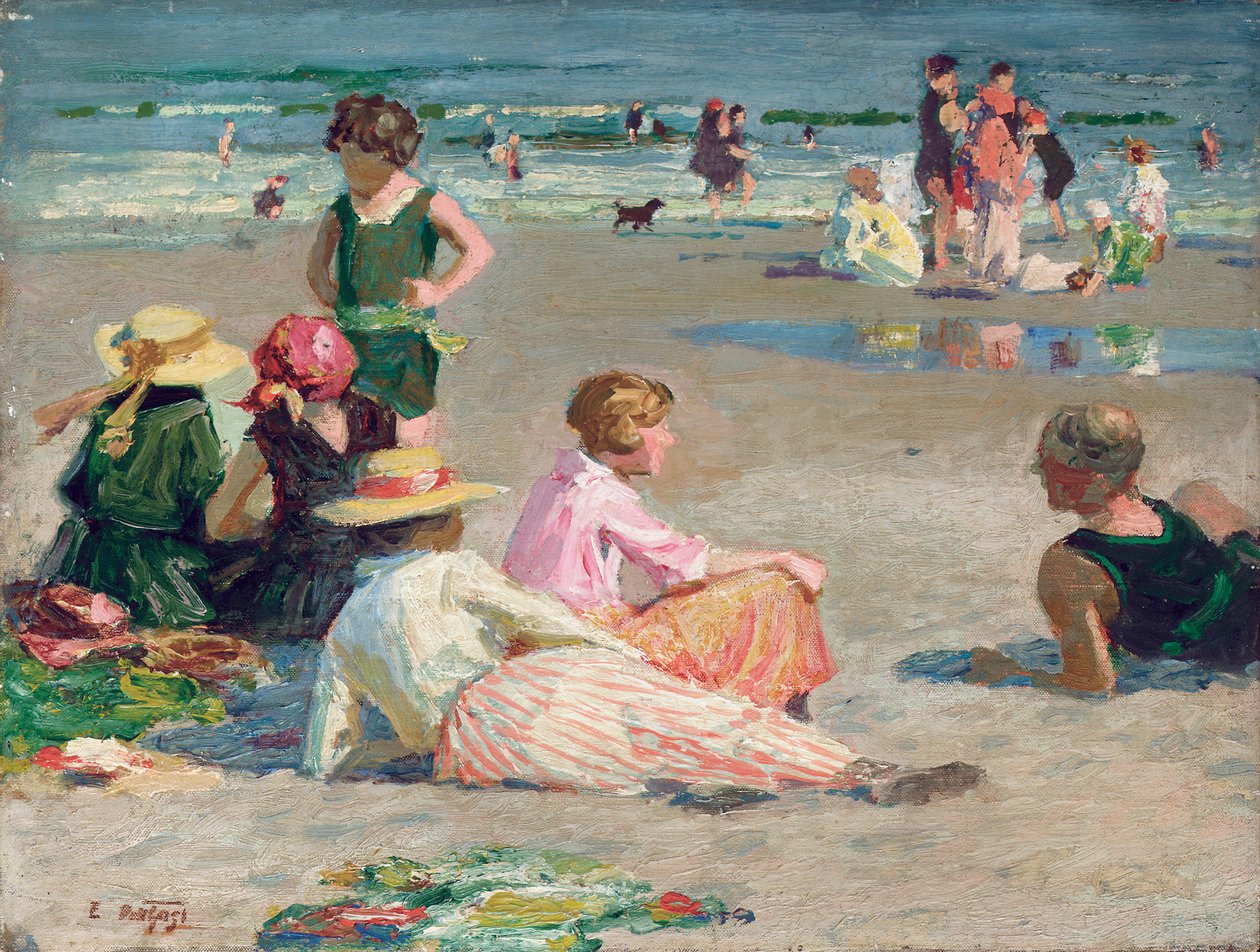 Spiaggia di Manhattan da Edward Henry Potthast