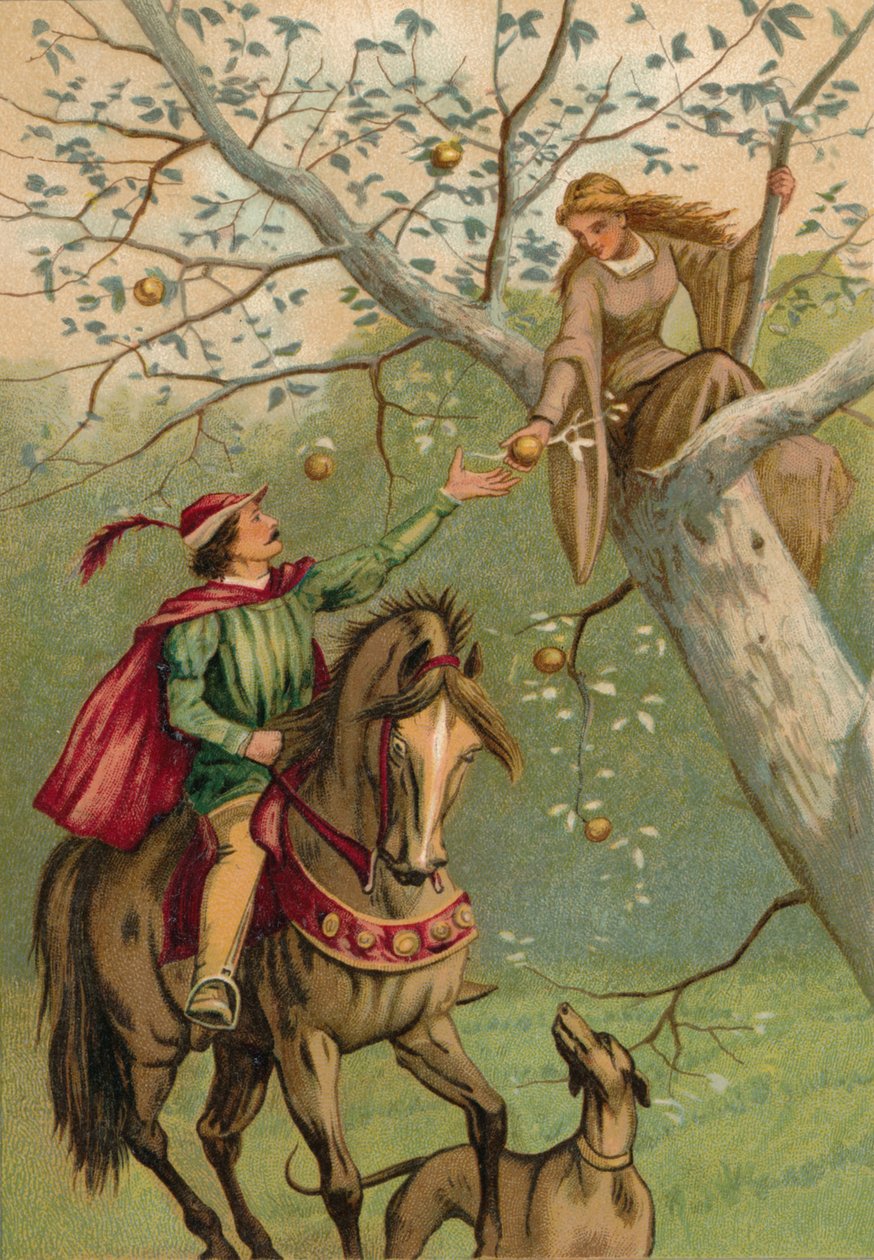 Due occhi e il cavaliere da Edward Henry Wehnert