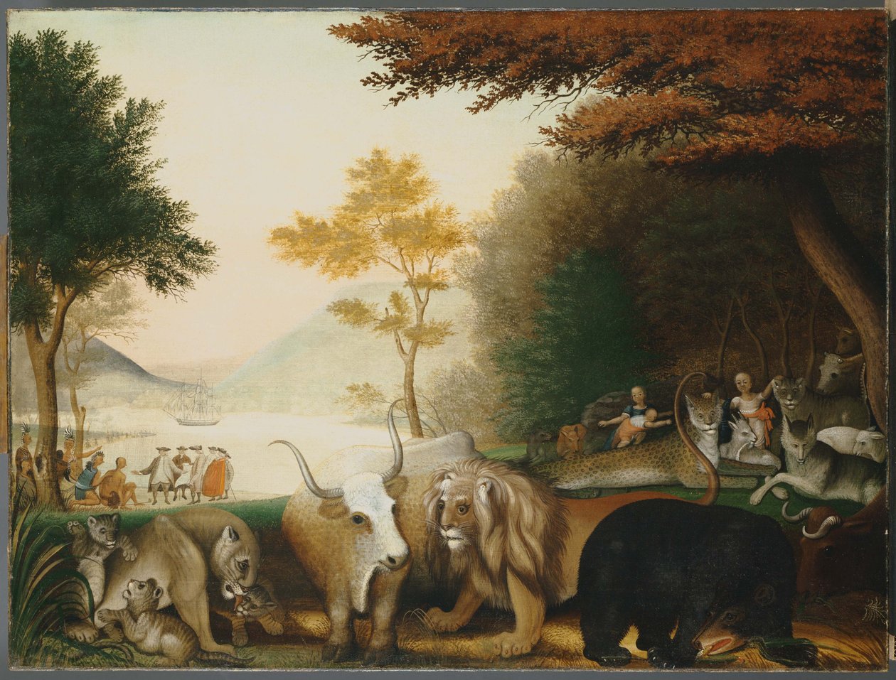 Il Regno pacifico da Edward Hicks