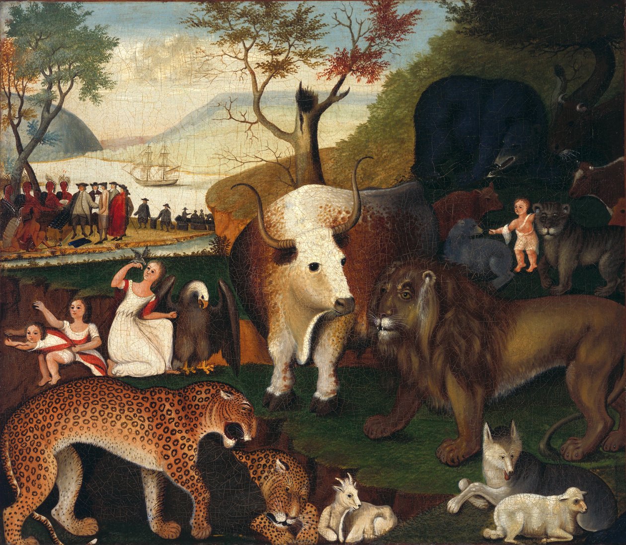 Il Regno pacifico da Edward Hicks