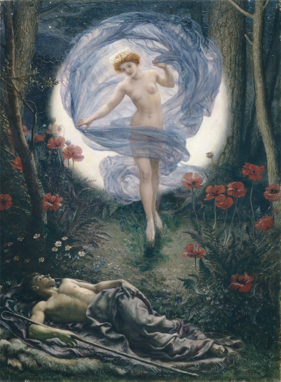 Diana ed Endimione da Edward John Poynter