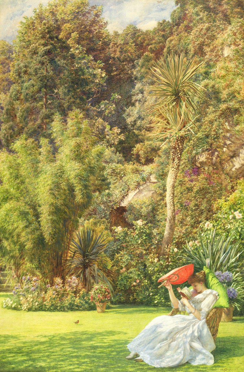 In un giardino da Edward John Poynter