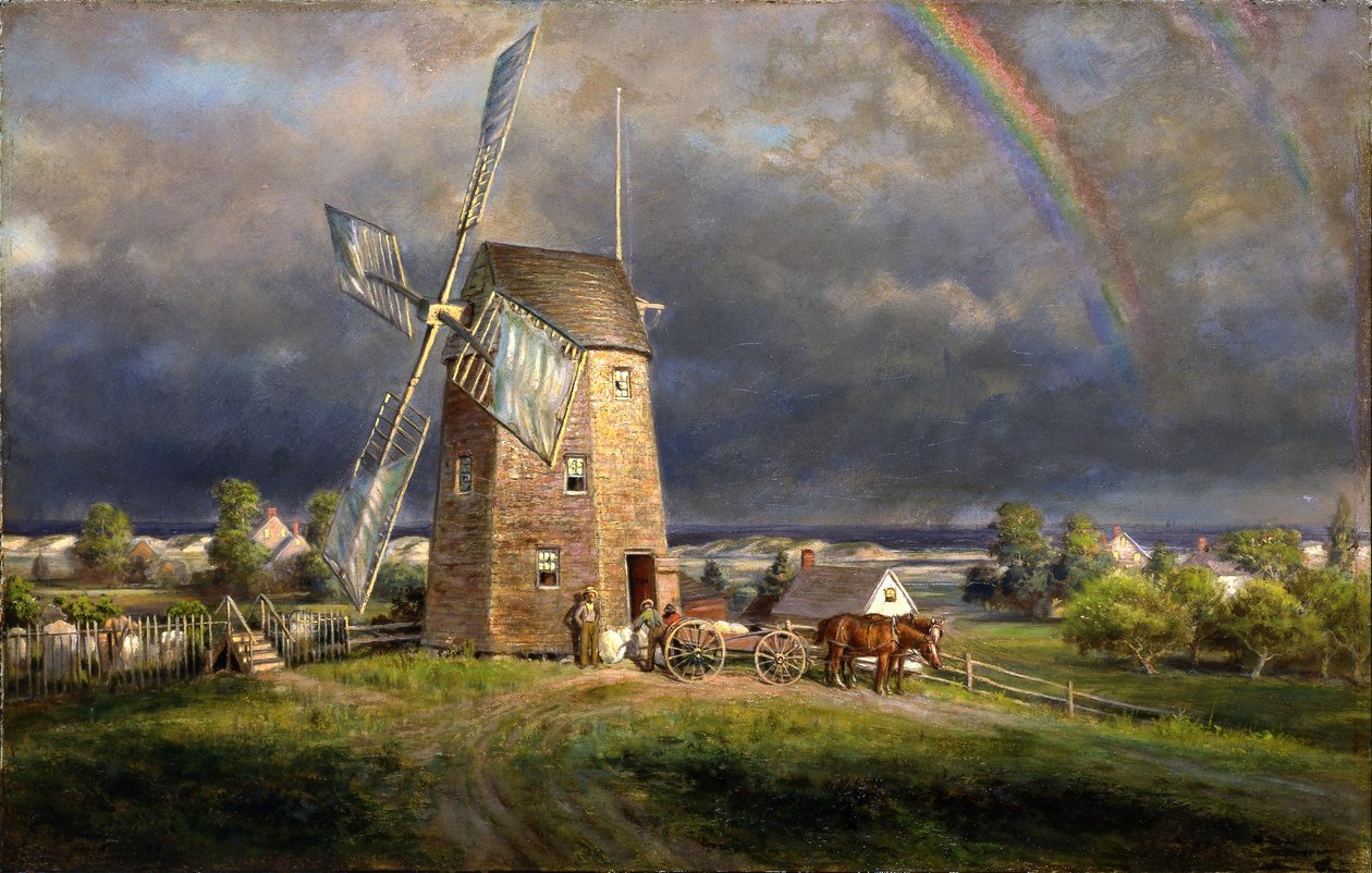 Vecchio mulino di Hook, Easthampton da Edward Lamson Henry