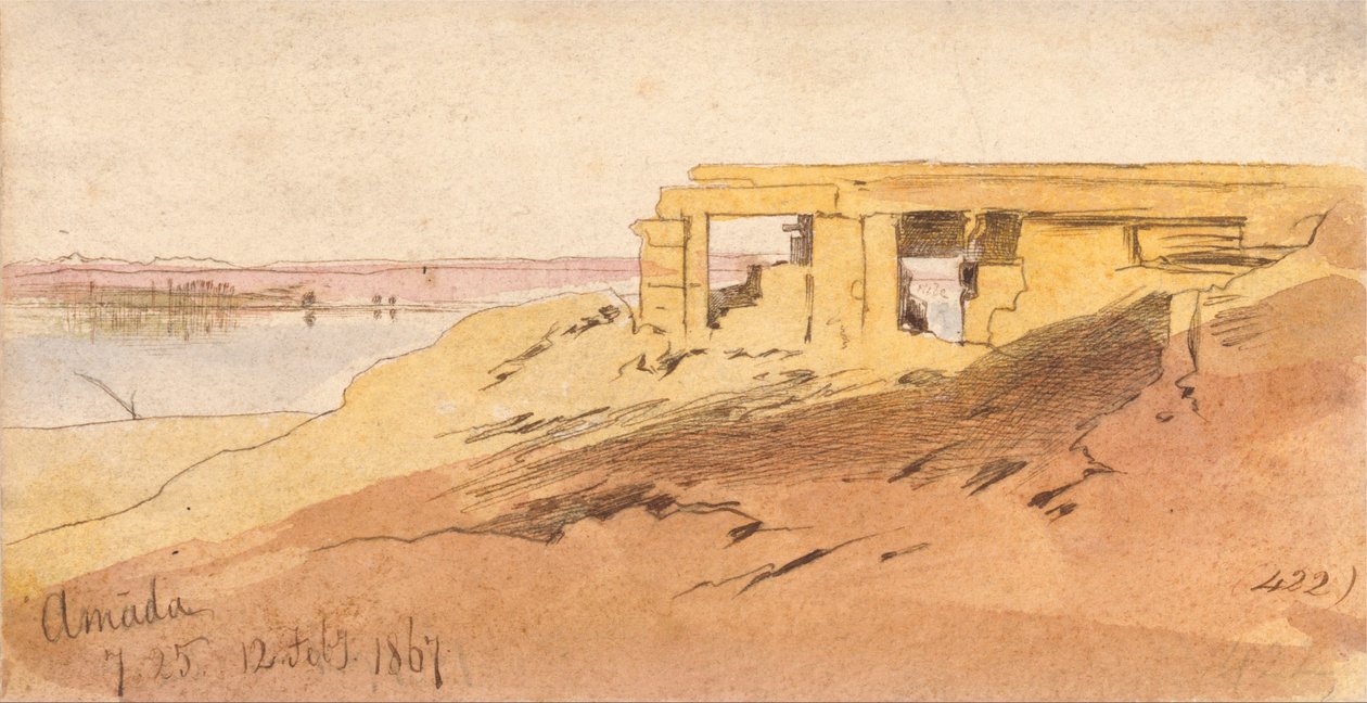 Amada, 7:25 del 12 febbraio 1867 (422) da Edward Lear