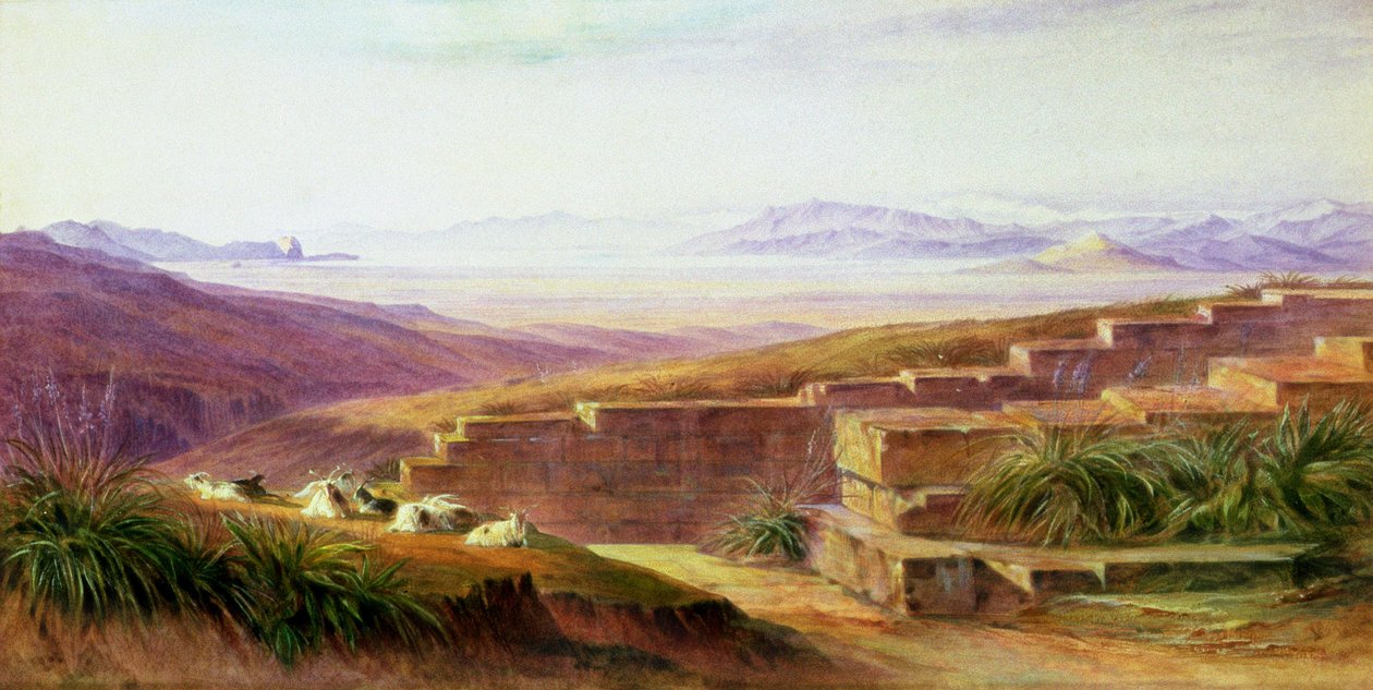 Argo da Micene, 1849 da Edward Lear