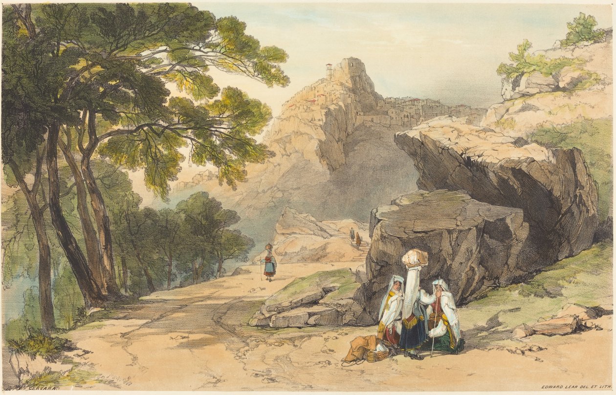 Cervara da Edward Lear