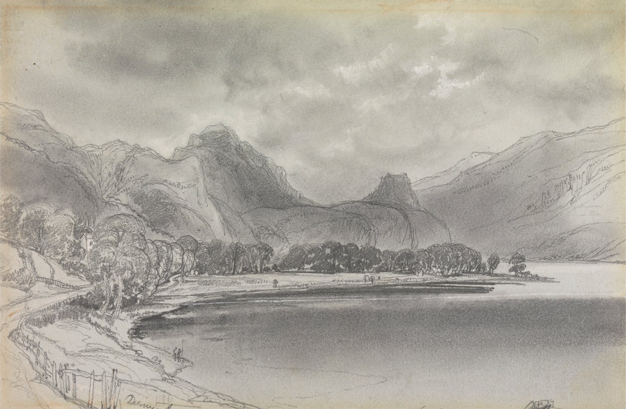 Derwentwater da Edward Lear