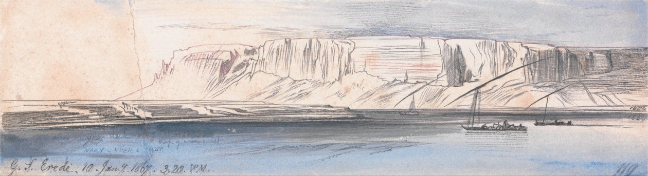 Gebel Sheikh Eredi da Edward Lear