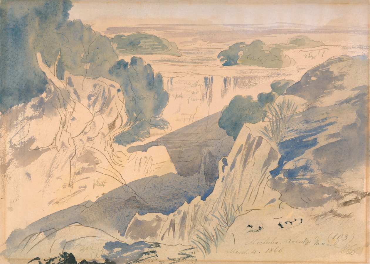 Mqabba, Qrendi da Edward Lear