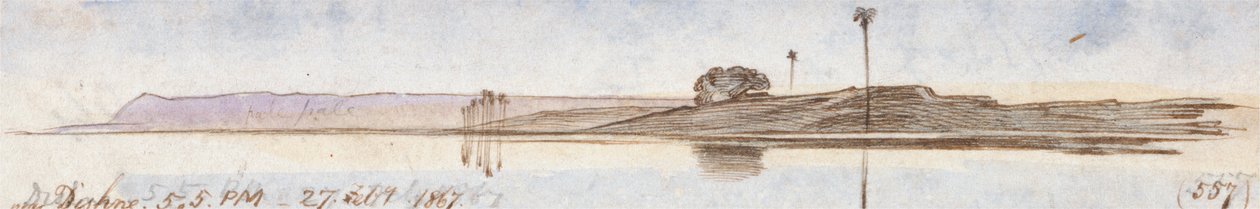 Vicino a Dishna da Edward Lear