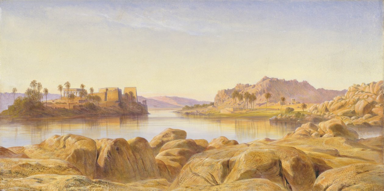 Philae, Egitto da Edward Lear