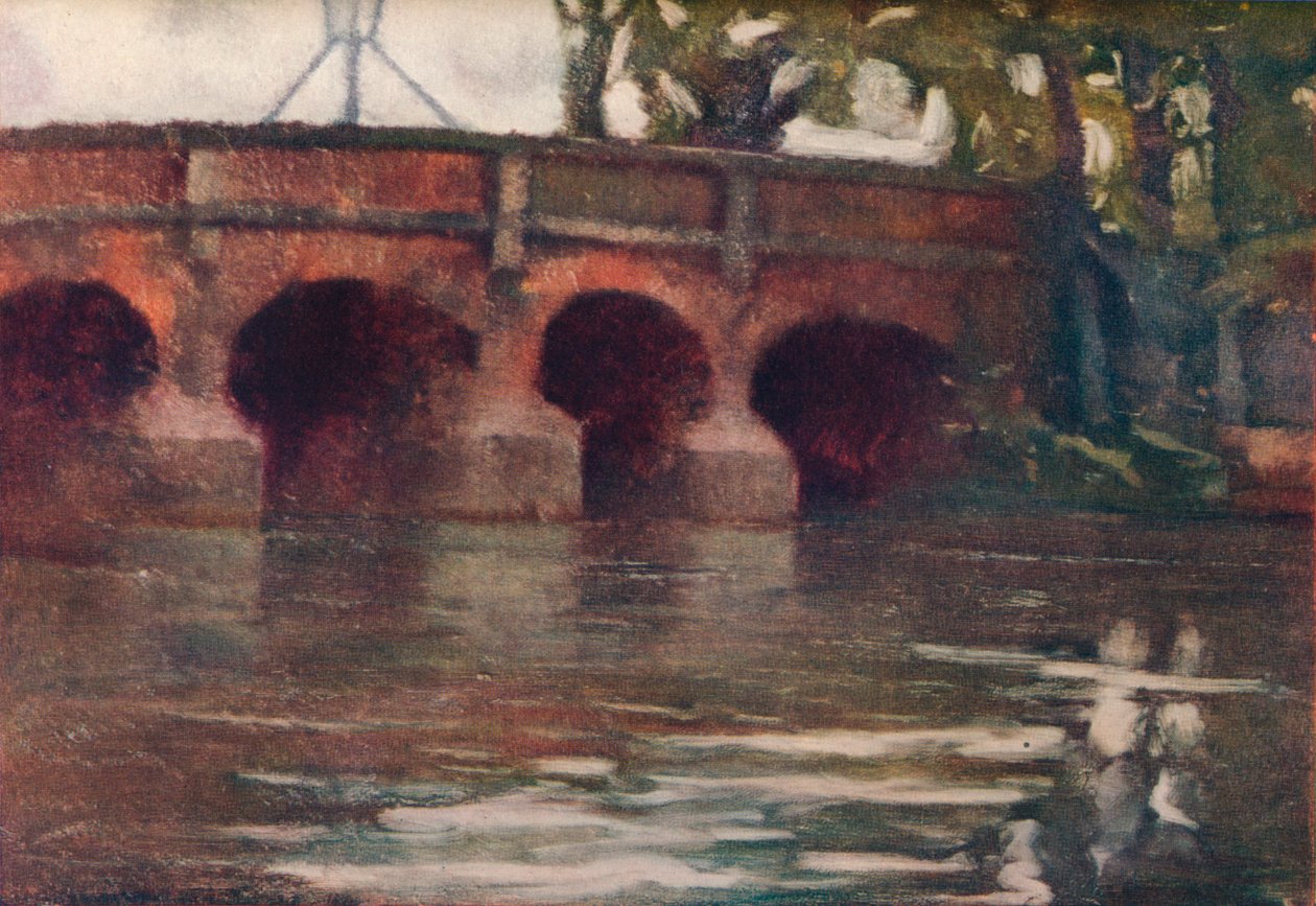 Il ponte, c1911 da Edward Leslie Badham