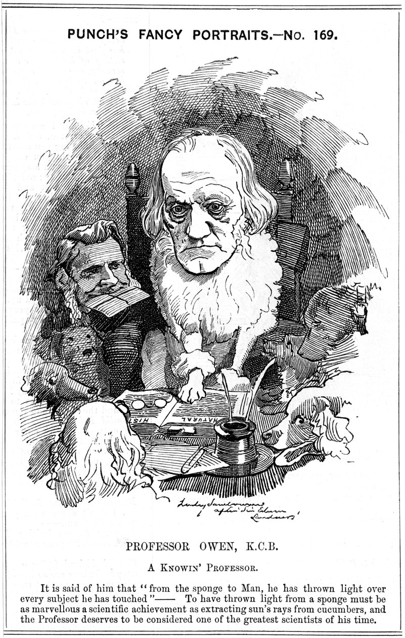 Richard Owen, zoologo inglese da Edward Linley Sambourne