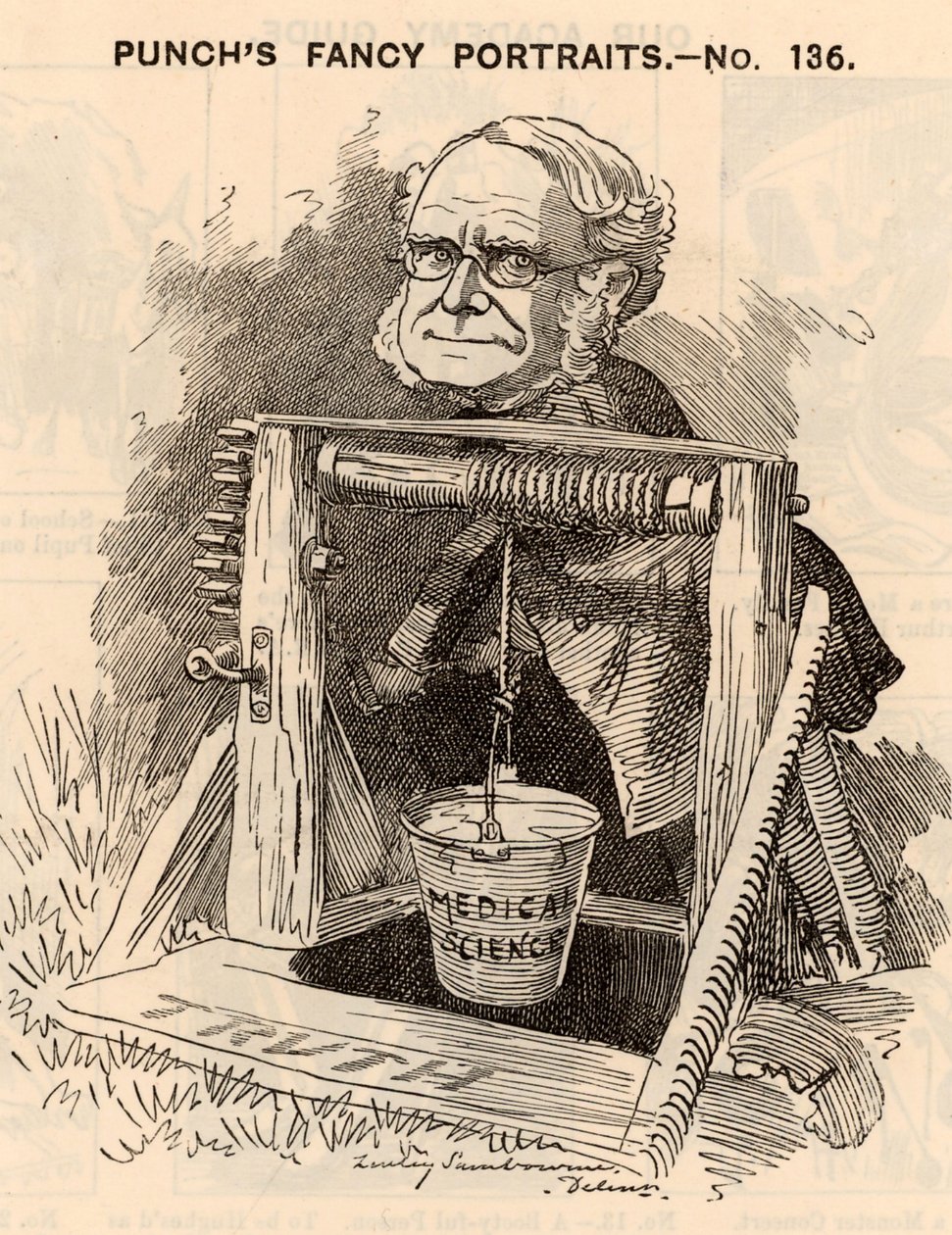 Thomas Spencer Wells (1818-1897) da Edward Linley Sambourne