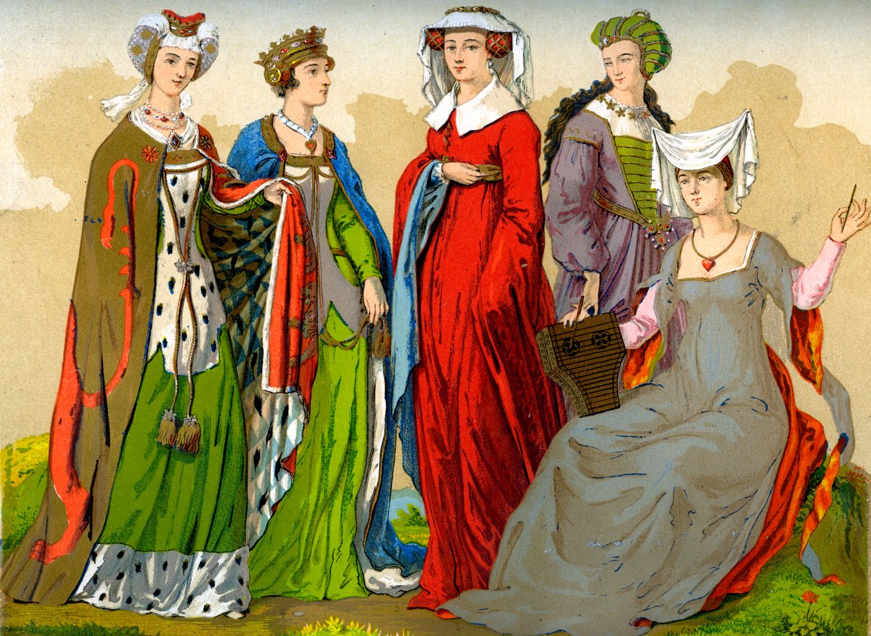 Nobili donne inglesi, XV-XVI secolo da Edward May