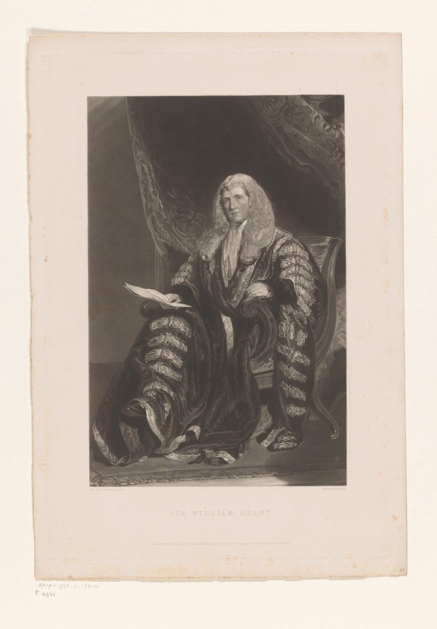 Ritratto di William Grant da Edward McInnes