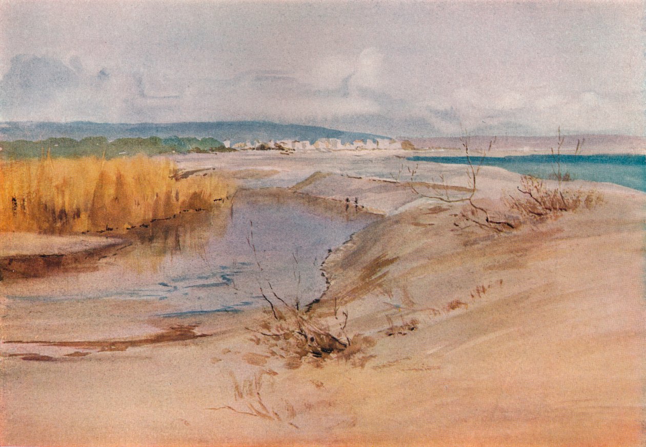 Veduta di Cagnes da Edward Millington Synge