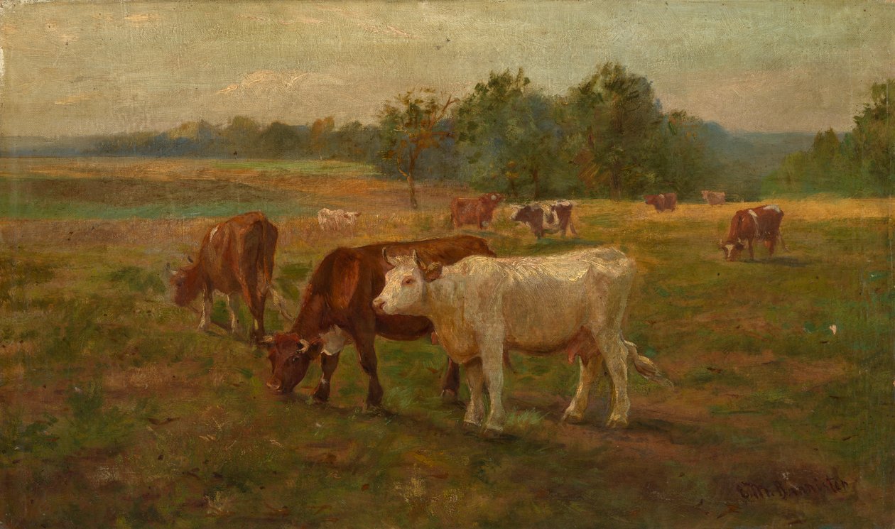Mucche, n.d. da Edward Mitchell Bannister