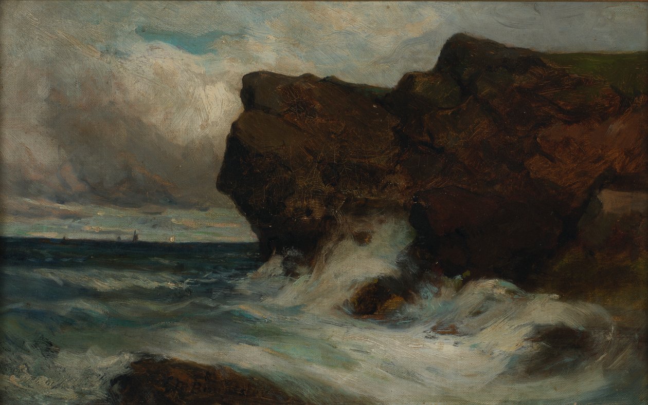 Scogliere oceaniche, 1881 da Edward Mitchell Bannister