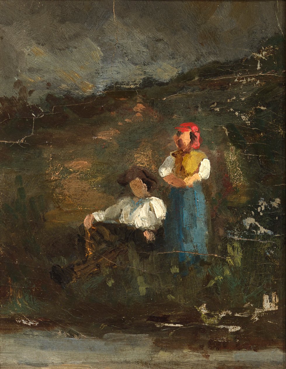 Riposo, n.d. da Edward Mitchell Bannister