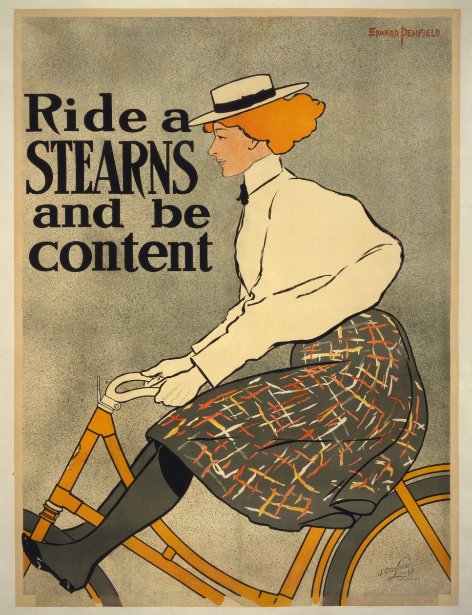 Cavalca una Stearns e sii contento da Edward Penfield