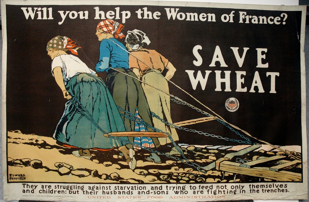 Aiuterete le donne di Francia da Edward Penfield