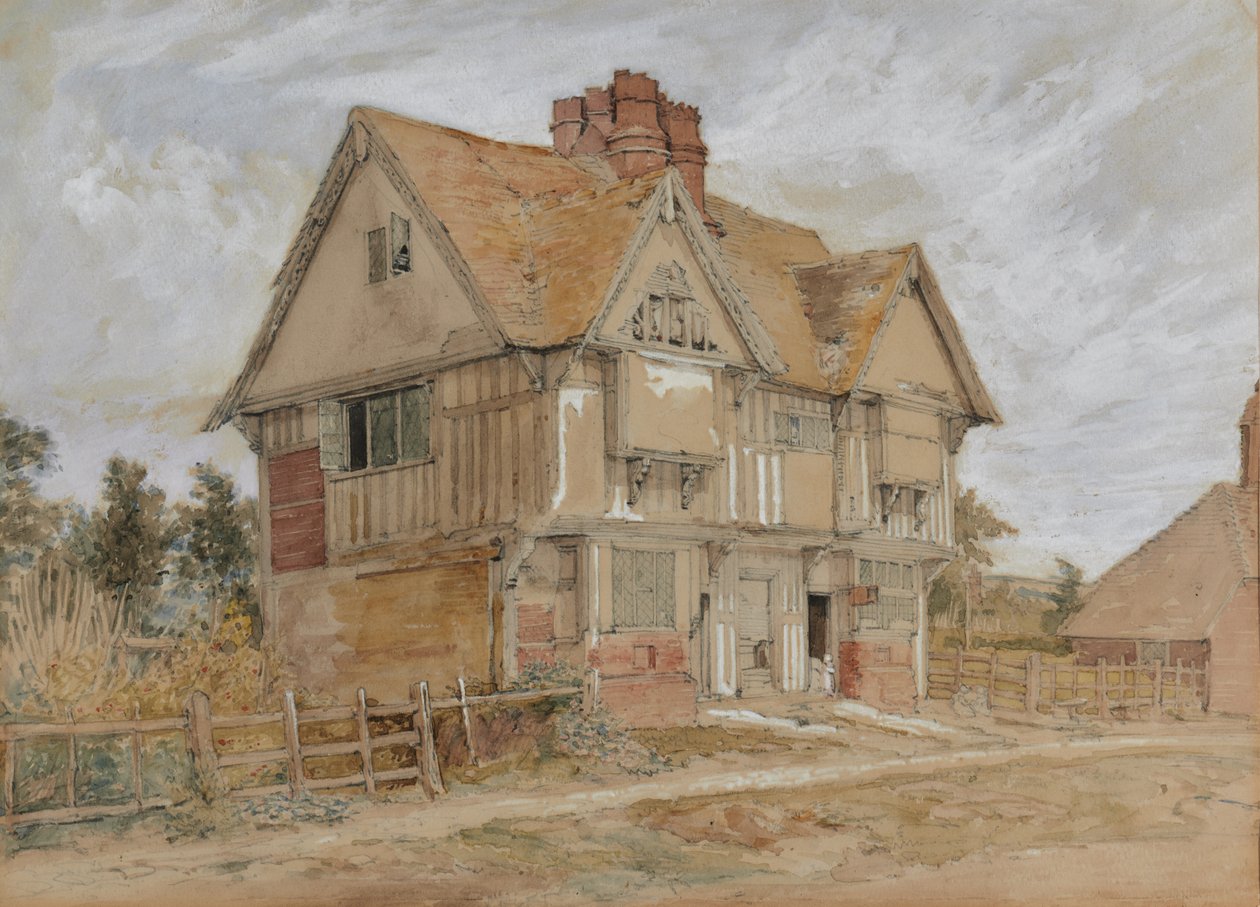 Vecchia casa a Lenham da Edward Pretty