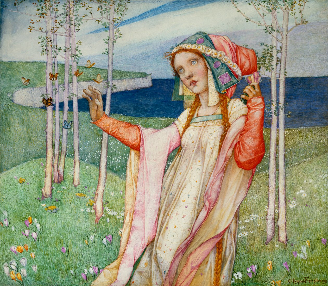Primavera, 1911 da Edward Reginald Frampton