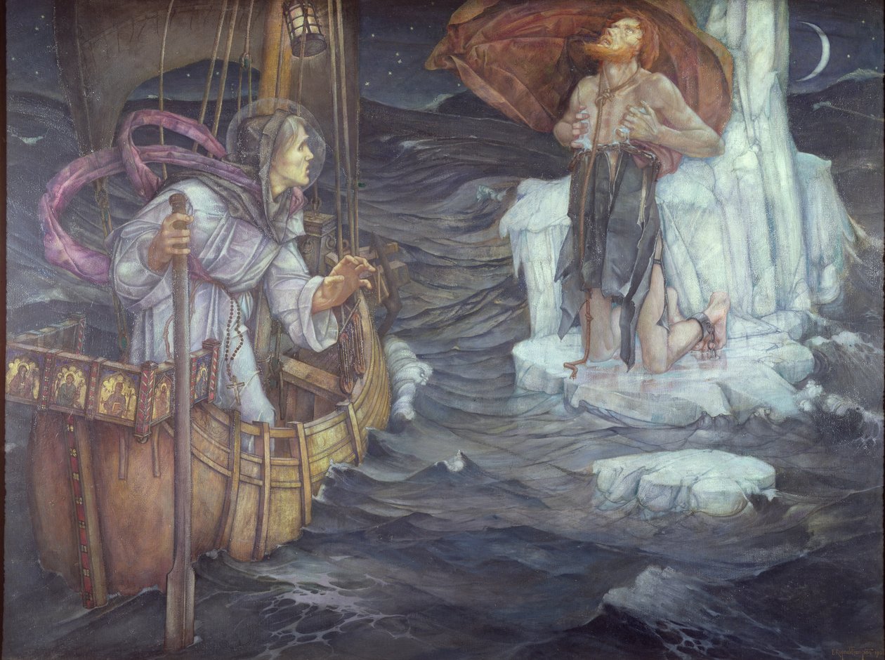 San Brendano, 1908 da Edward Reginald Frampton