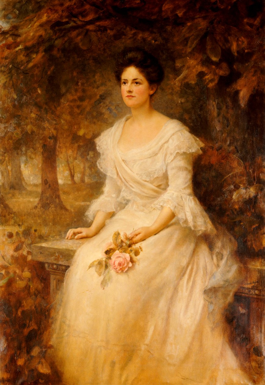 Ritratto di una signora da Edward Robert Hughes