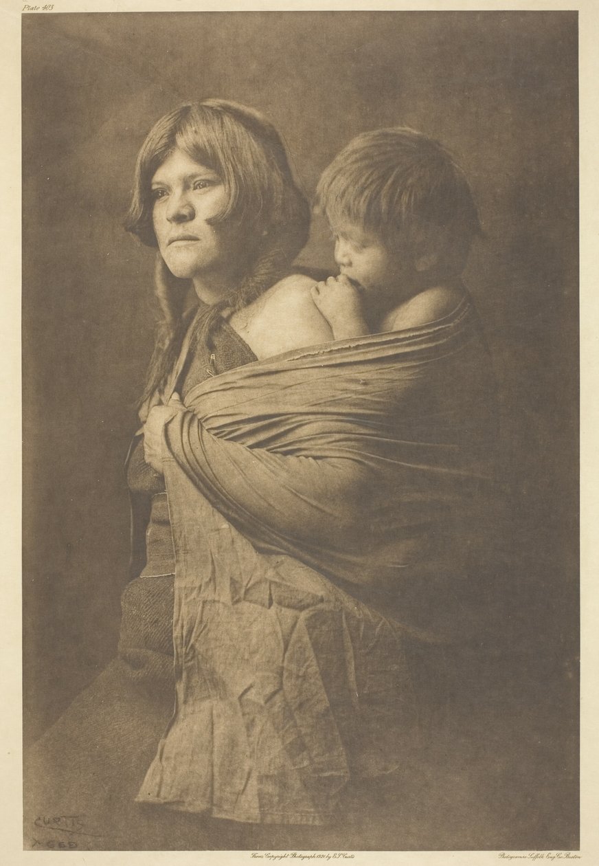 Una Madre Hopi da Edward S. Curtis