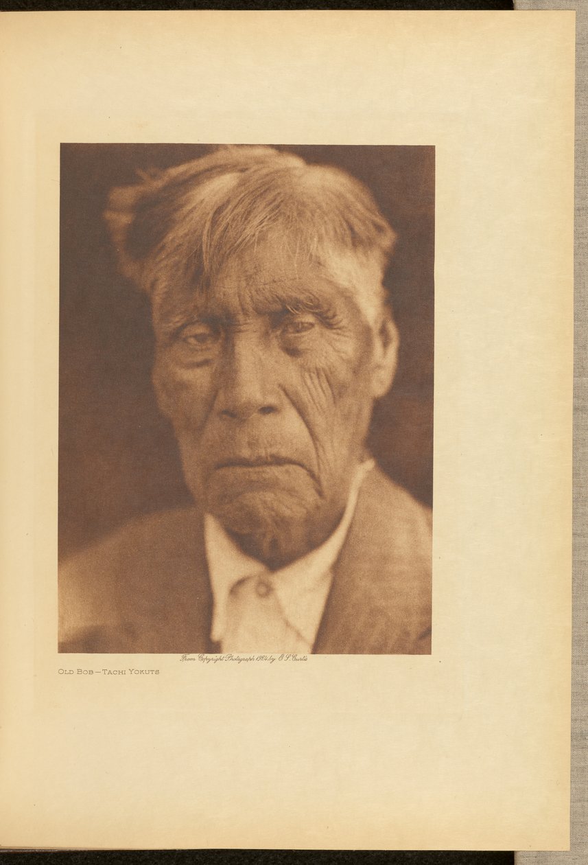 Vecchio Bob - Tachi Yokuts da Edward S. Curtis