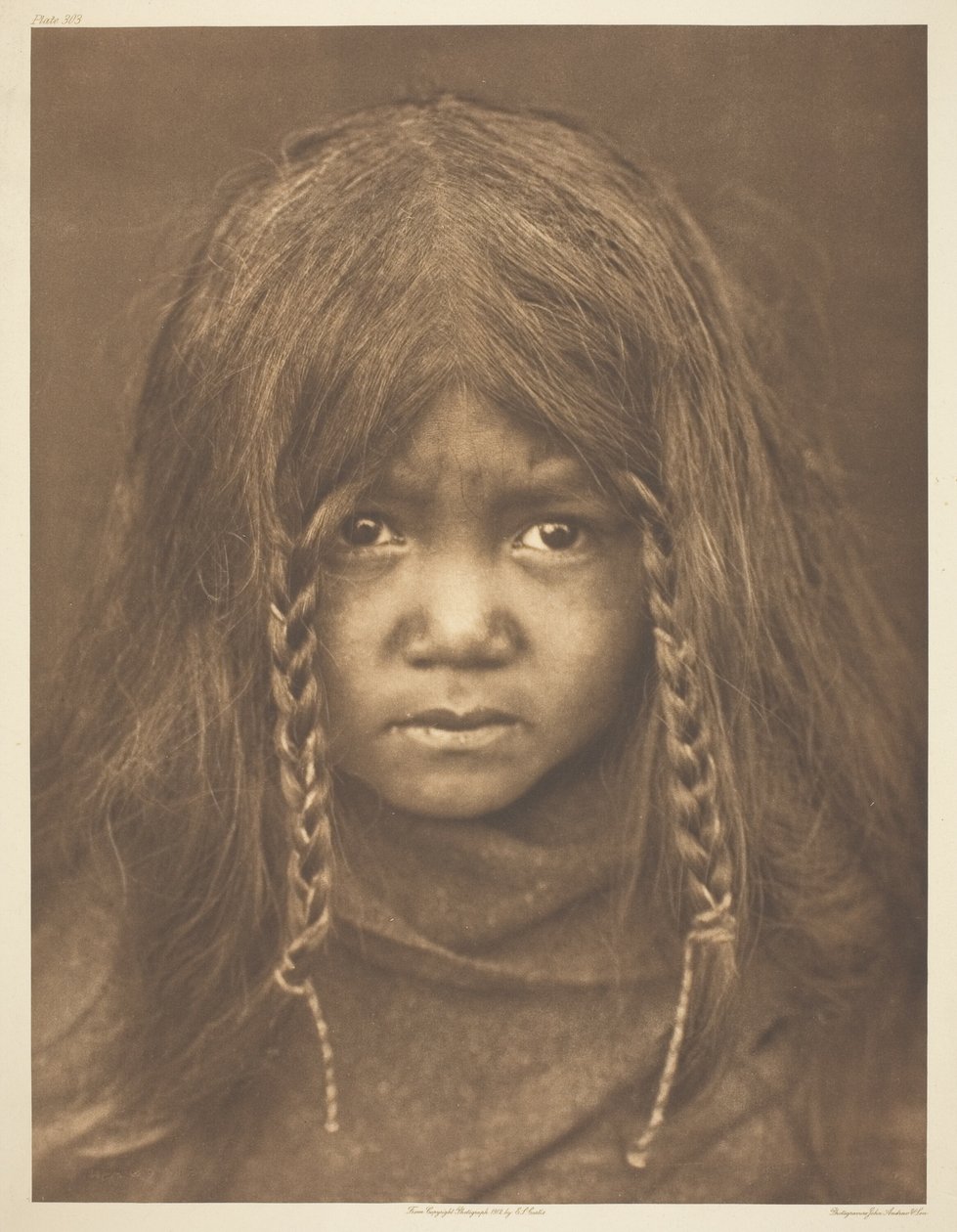 Ragazzo di Quilcene da Edward S. Curtis