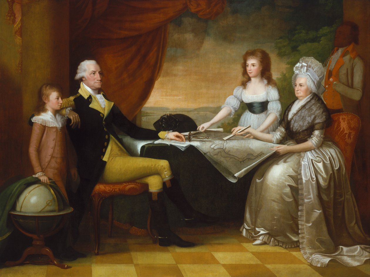 La famiglia Washington da Edward Savage