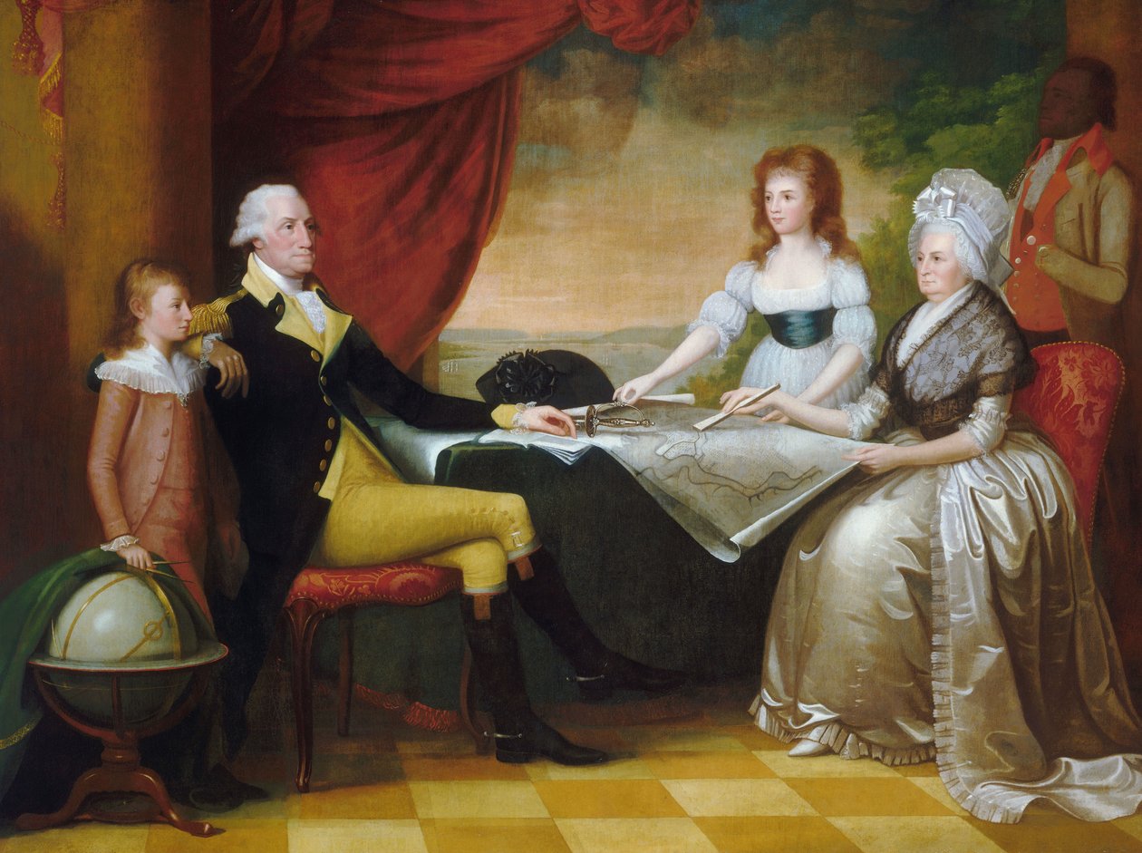 La famiglia Washington da Edward Savage