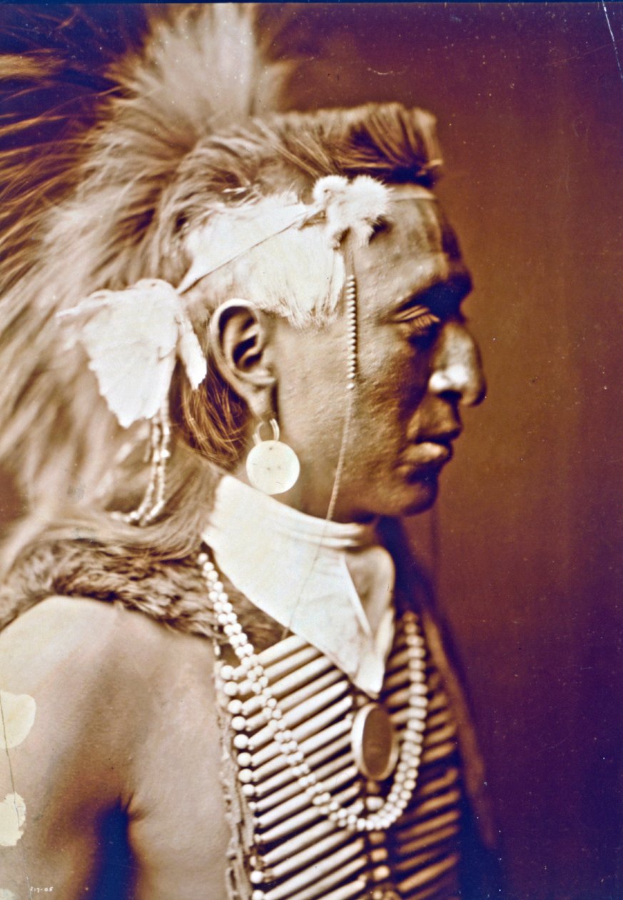 Cappello di Antilope da Edward Sheriff Curtis