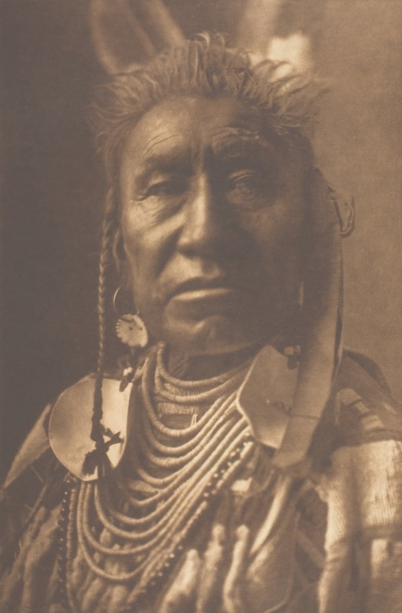 Mostre di pesci - Apsaroke, 1908 da Edward Sheriff Curtis