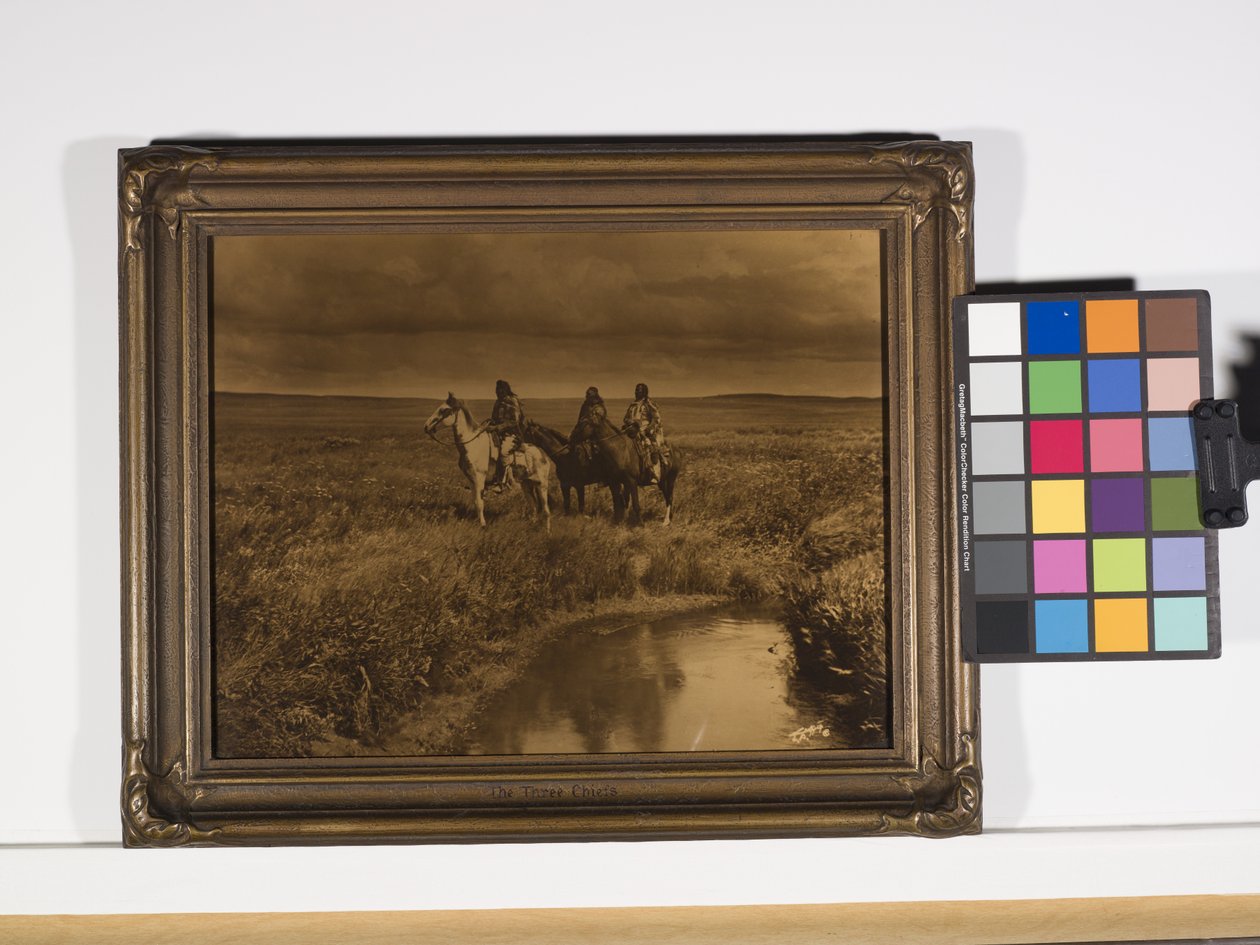 I Tre Capi, Piegan da Edward Sheriff Curtis