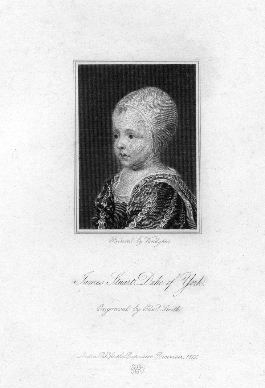 James Stuart, Duca di York, 1822 da Edward Smith