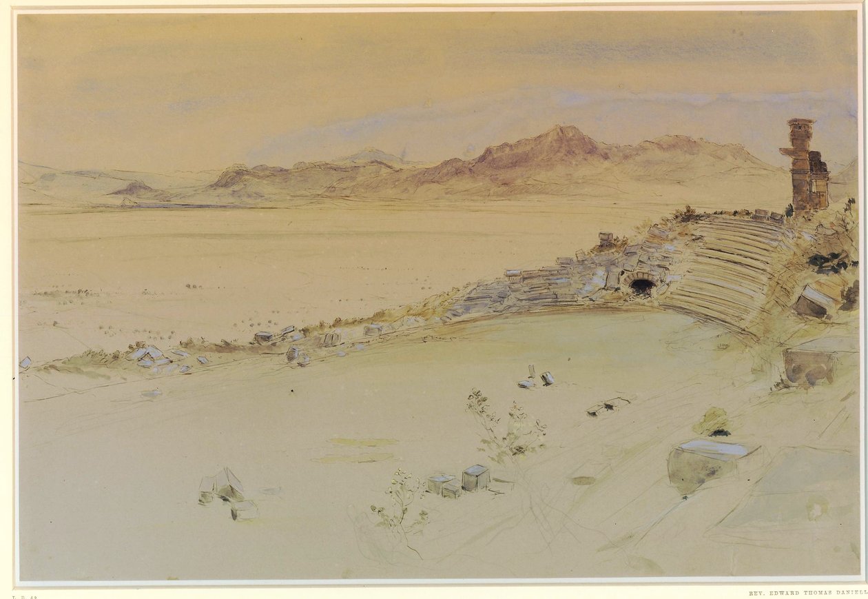 Stadio della Cibyra da Edward Thomas Daniell