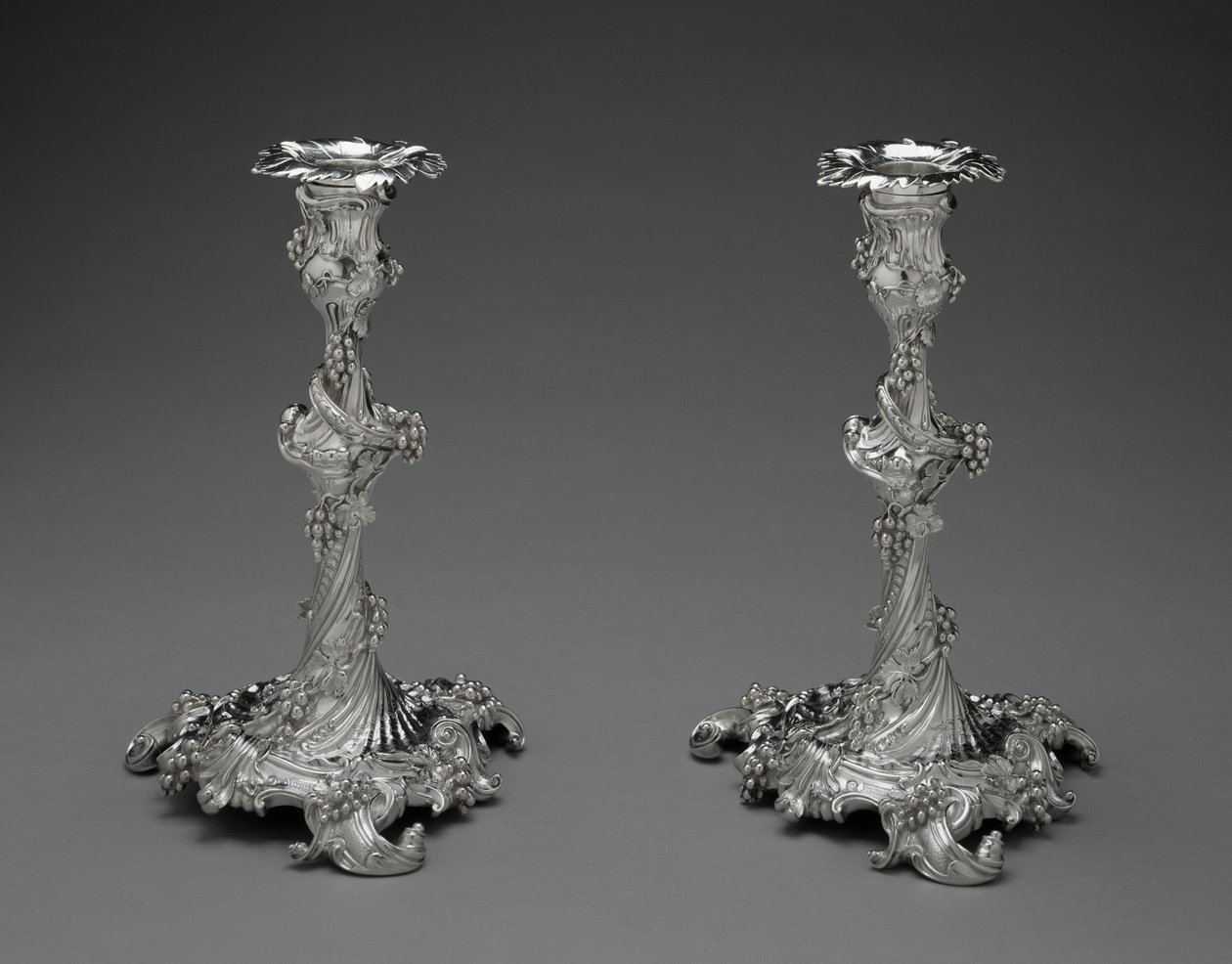 Coppia di candelabri, c.1755-56 da Edward Wakelin