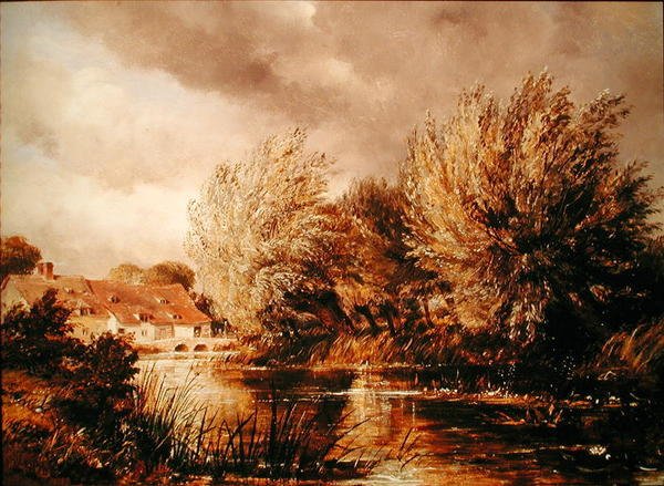 Beard-Mill, vicino a Oxford da Edward William Cooke