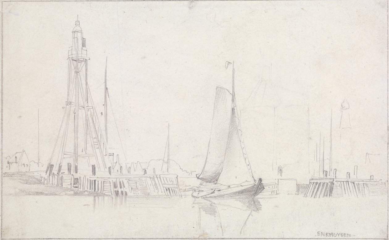 Enkhuysen da Edward William Cooke