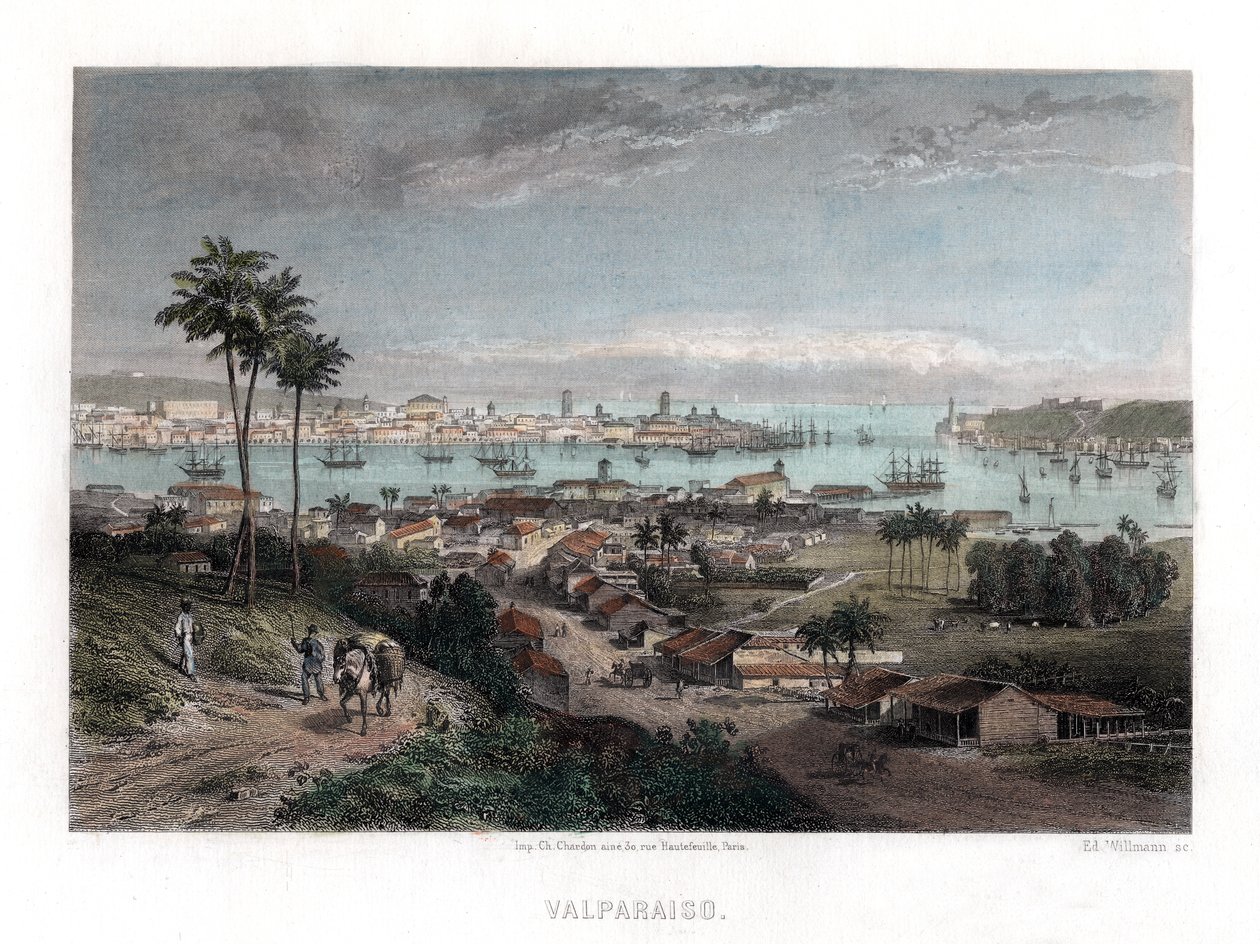 Valparaiso, Cile da Edward Willmann
