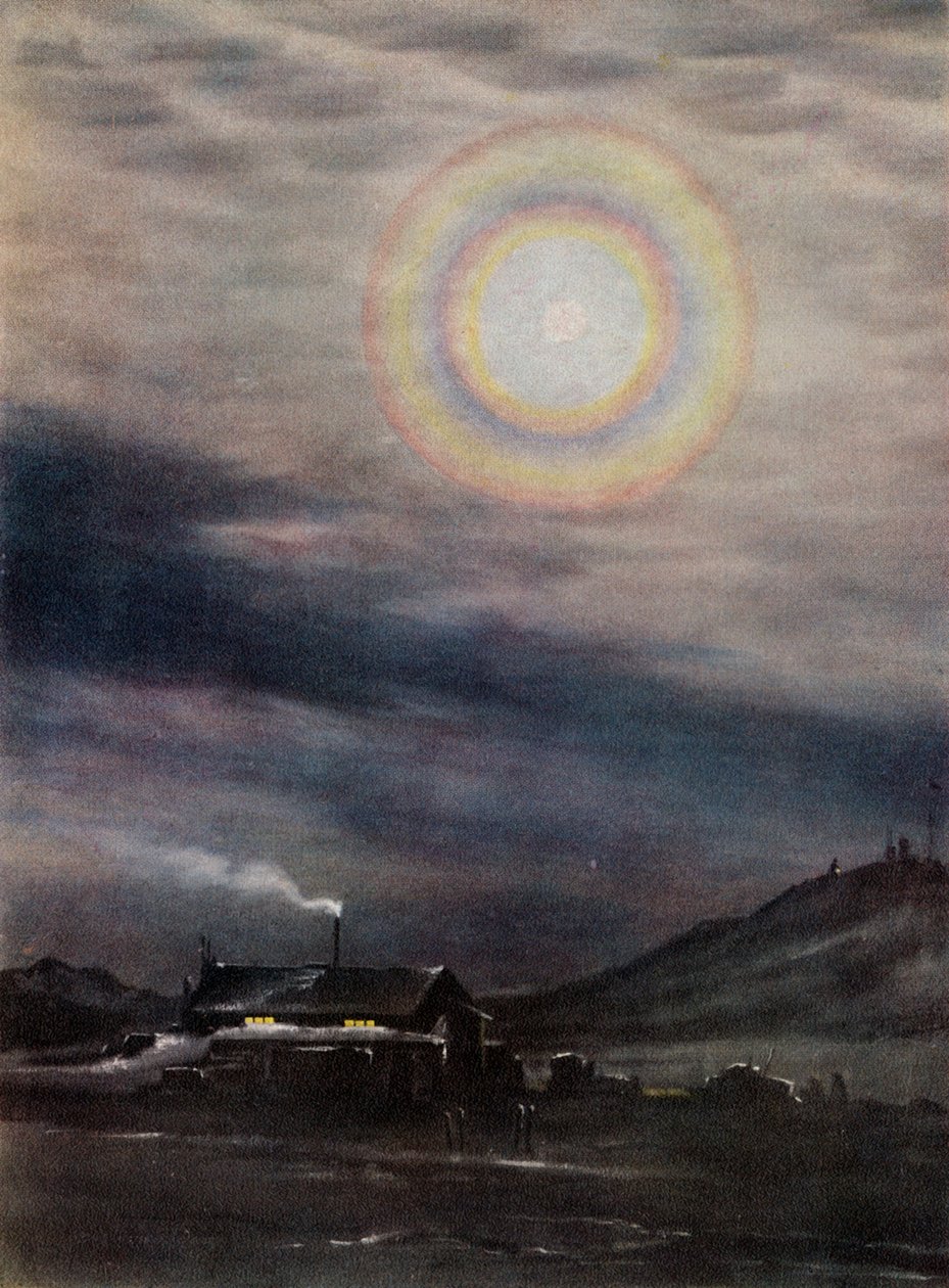Corona lunare, 1911, 1913 da Charles Edward Wilson