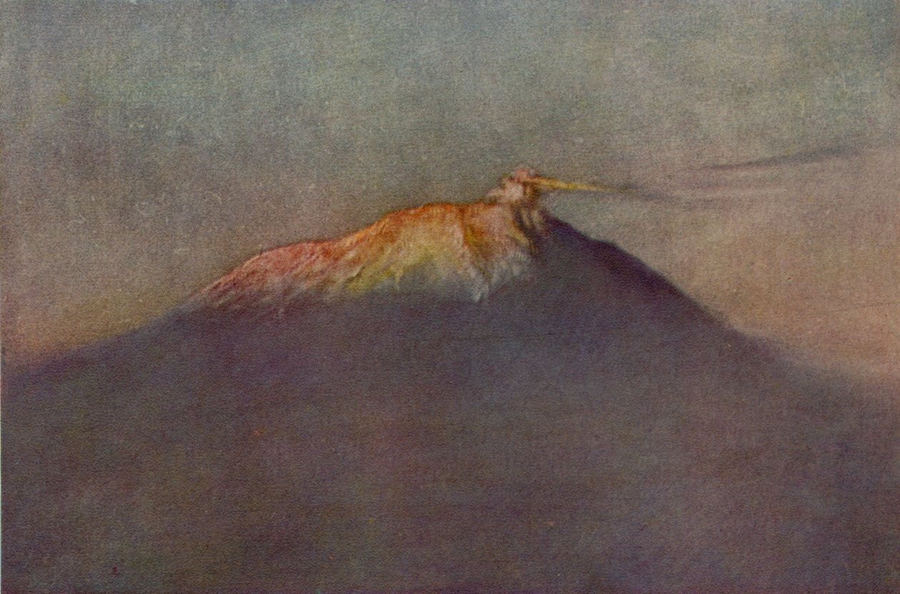 Monte Erebus, 1911, 1913 da Charles Edward Wilson