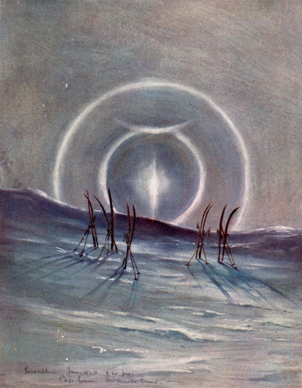 Paraselene, 15 giugno 1911 da Charles Edward Wilson