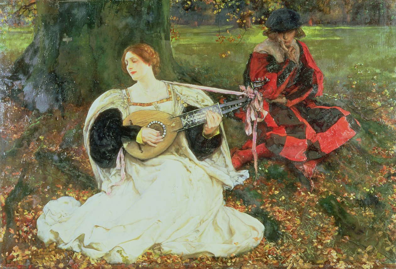 Fair Is My Love, 1900 da Edwin Austin Abbey