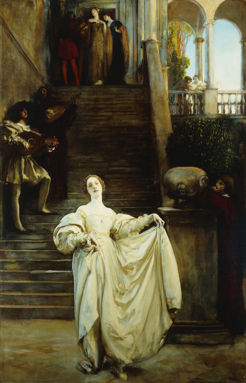 Una misura, 1904 da Edwin Austin Abbey